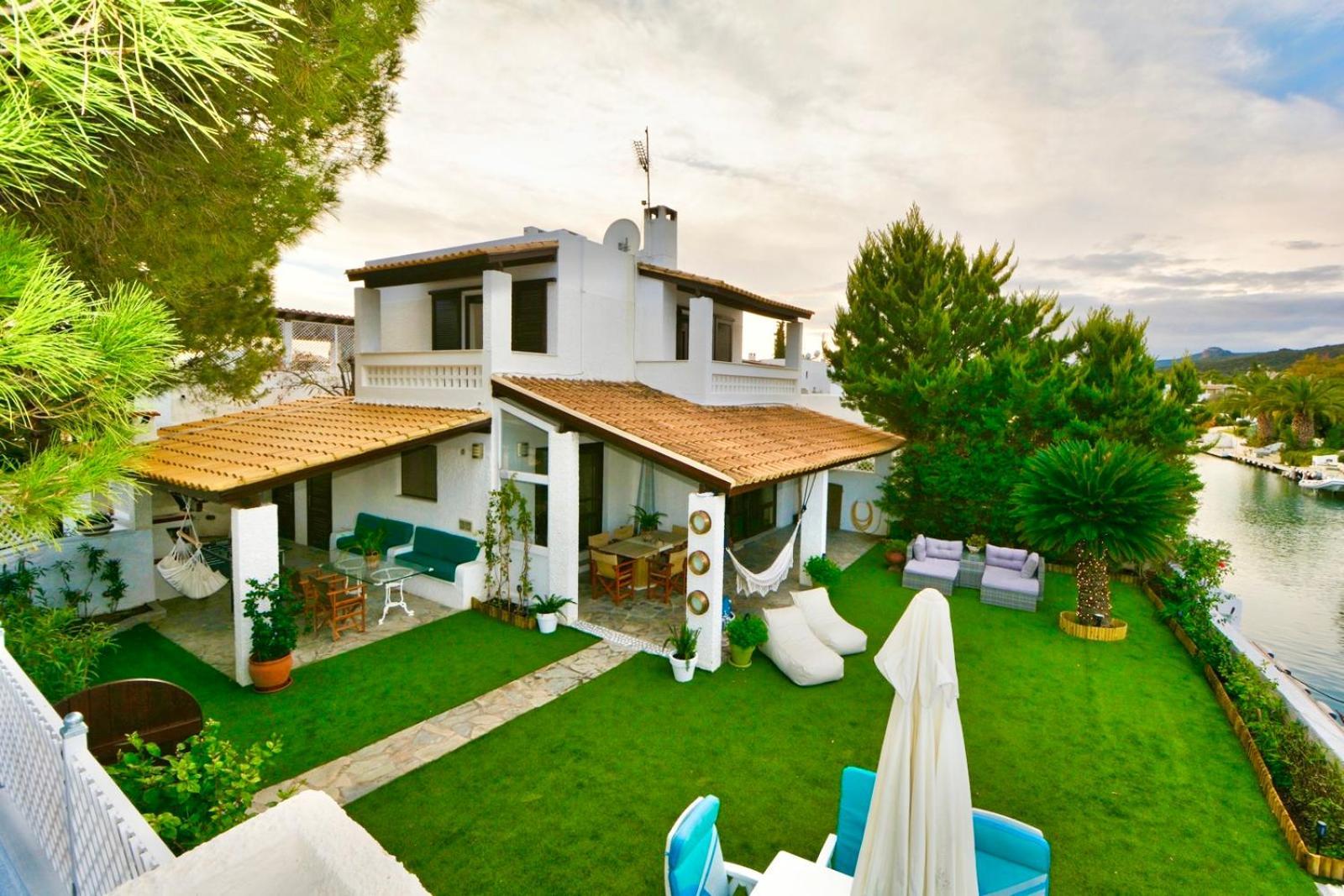 Villasonboard Dock Villa 3 Bed, 3 Bath, Canal, Greek Venice Porto Hydra Plépi Dış mekan fotoğraf